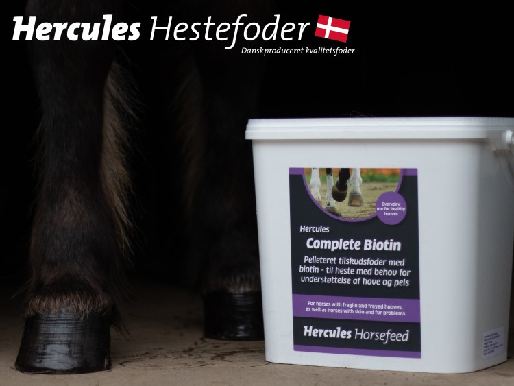 Hercules Biotin Boost er et højkoncentreret og granuleret biotintilskud